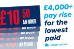 We’re ending low pay in work